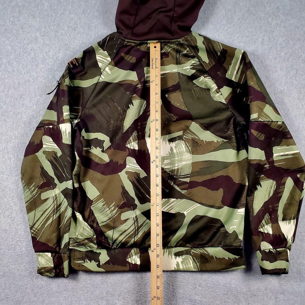 Nike Hoodie Mens Small Cascade Brushstroke Therma-Fit Fleece Pullover Sweatshirt - Picture 9 of 12